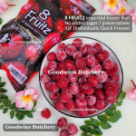 8Fruitz IQF frozen fruit CHERRIES DARK SWEET 8 Fruitz 500g